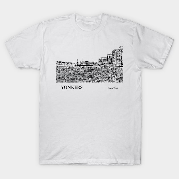 Yonkers - New York T-Shirt by Lakeric